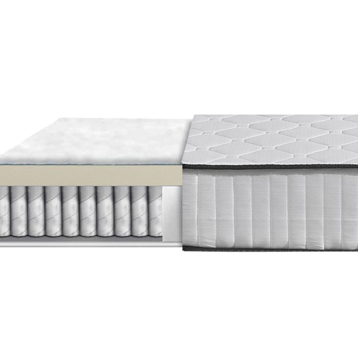 Darien 20cm 5-Zoned Pocket Spring Mattress - Double