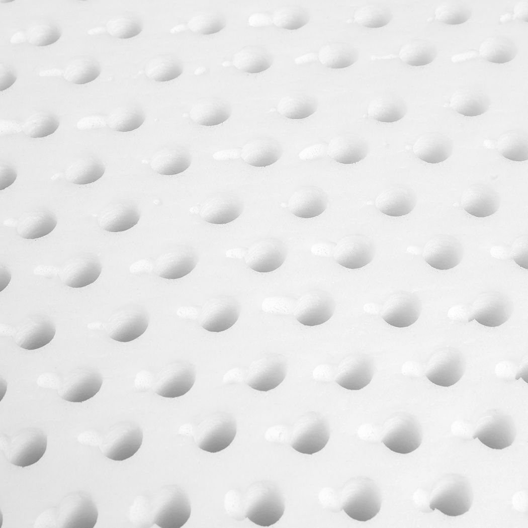 Set of 2 Natural Latex Pillow Removable B-Shape