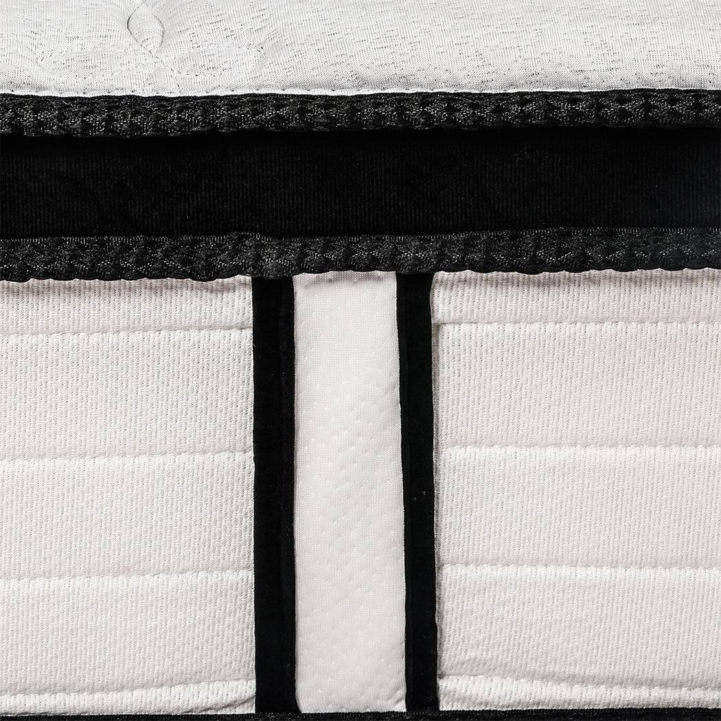 Elisa 30cm Mattress Spring Premium Bed Top Foam Medium Firm - King Single