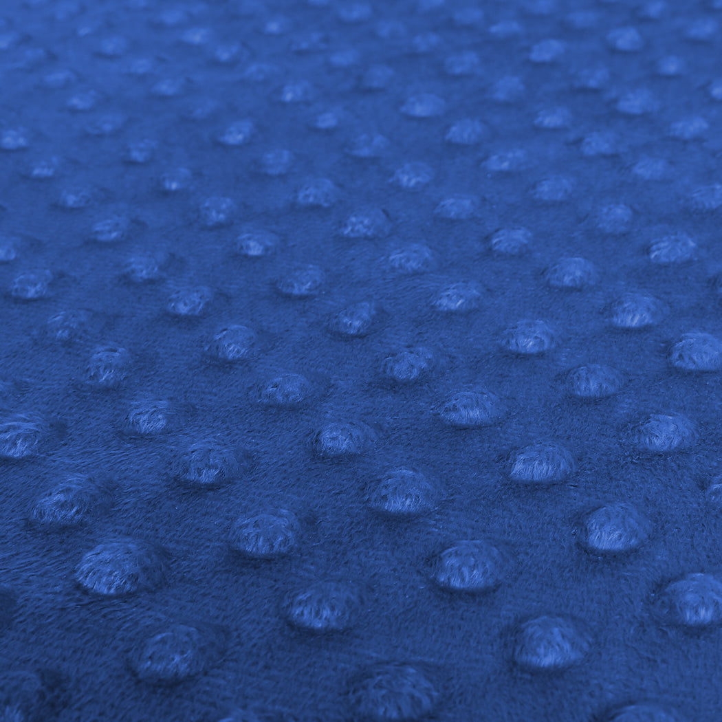 Whalen Weighted Soft Blanket Cover Double - Blue