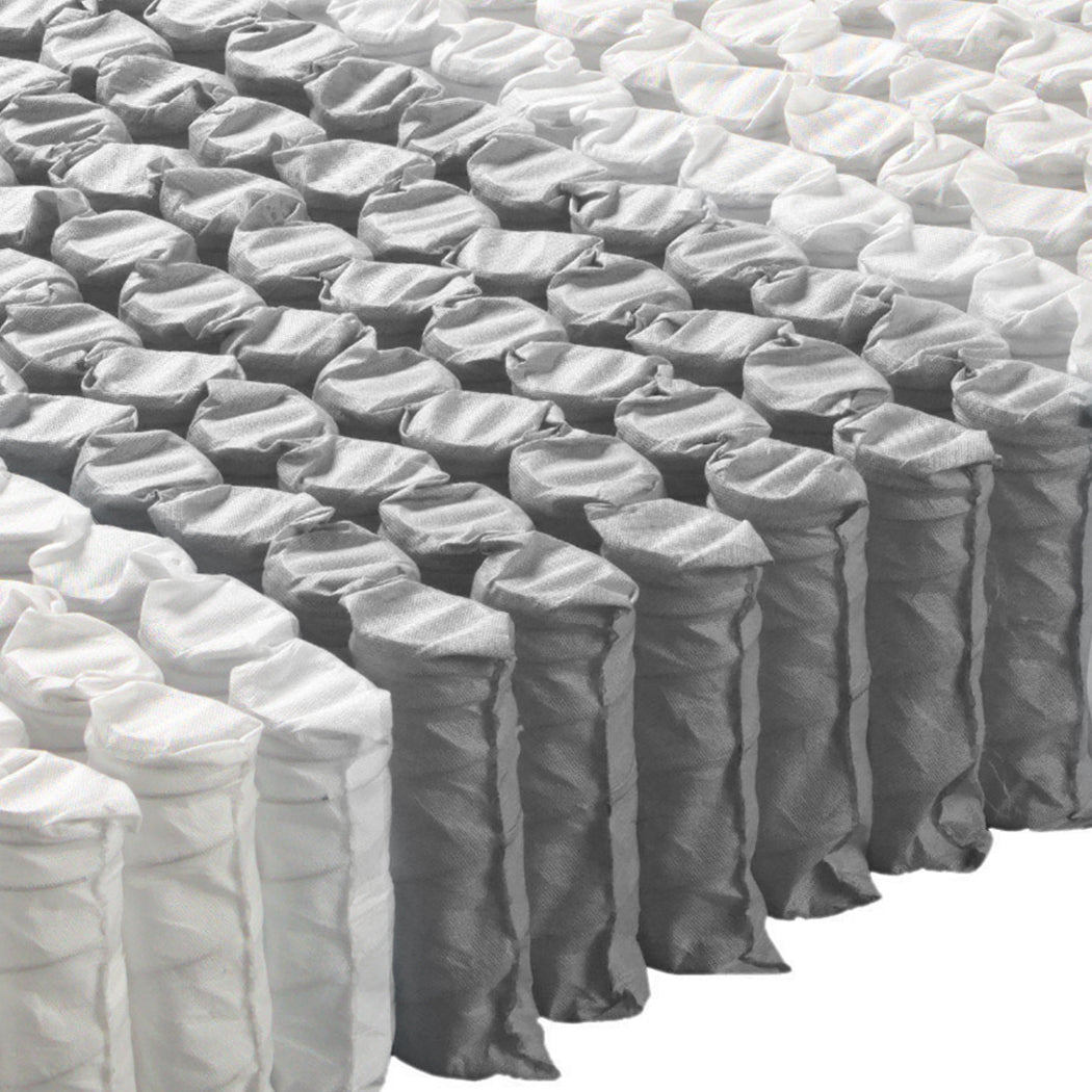 Darien 20cm 5-Zoned Pocket Spring Mattress - Super King