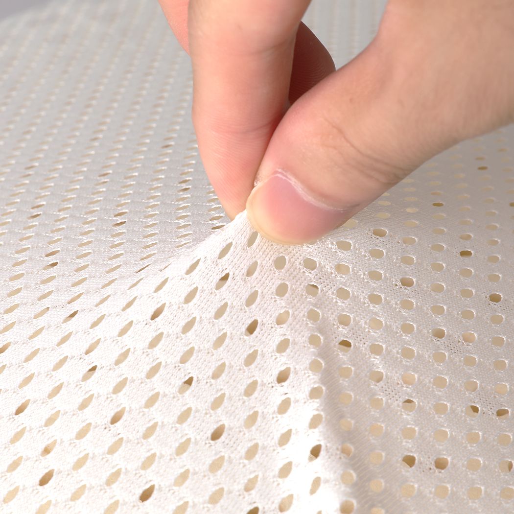 Set of 2 Natural Latex Pillow Removable B-Shape