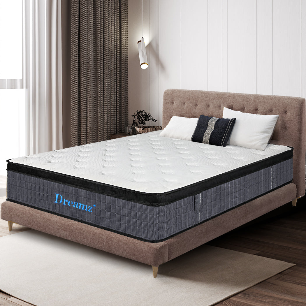 Besiana 32cm Mattress Spring Premium Bed Top Foam Medium Firm - Double
