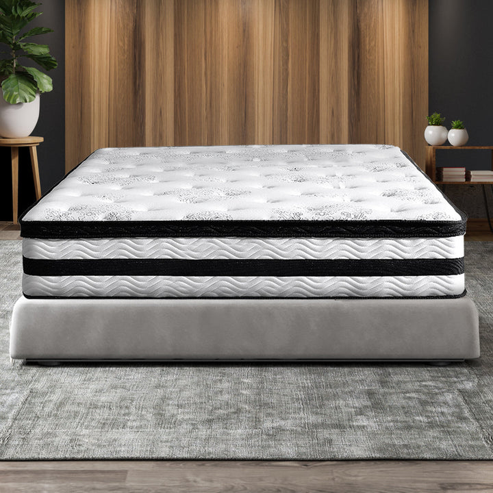 Ysla 35cm Thick Euro Top Egg Crate Foam Mattress - Super King