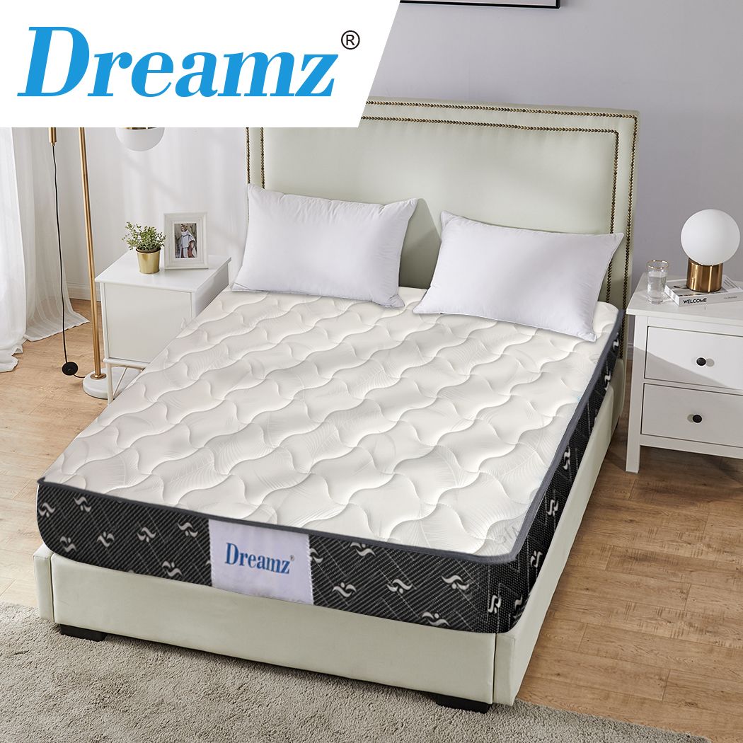 Provo 16cm Premium Top Spring Foam Medium Soft Mattress - King Single