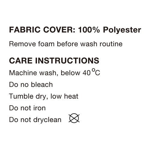 Set of 2 Memory Foam Pillow 19cm Thick